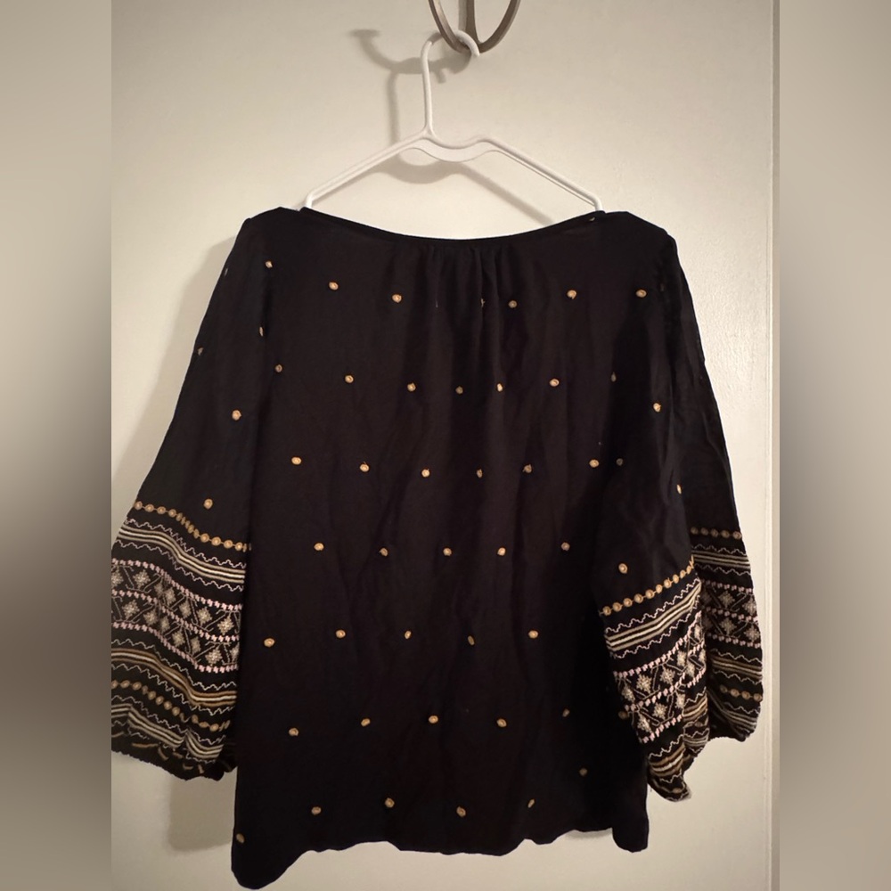 Anthropologie PILCRO Embroidered
Boho Blouse - Picture 6 of 7